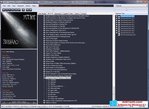Skärmdump Foobar2000 för Windows 8.1