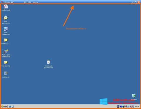 Skärmdump Radmin för Windows 8.1