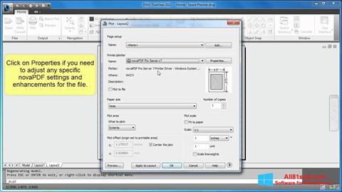 Skärmdump DWG TrueView för Windows 8.1