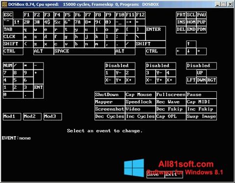 Skärmdump DOSBox för Windows 8.1