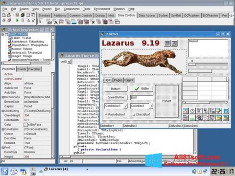 Skärmdump Lazarus för Windows 8.1