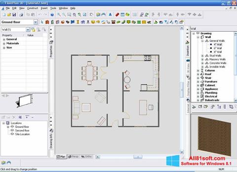 Skärmdump FloorPlan 3D för Windows 8.1