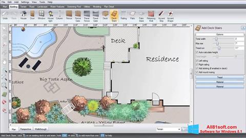 Skärmdump Realtime Landscaping Architect för Windows 8.1