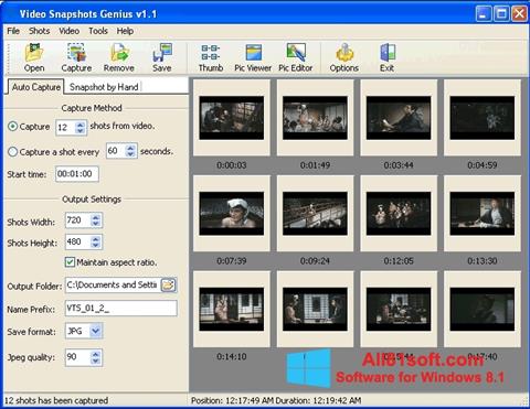 Skärmdump SnapShot för Windows 8.1