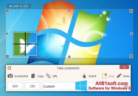 Skärmdump ScreenShot för Windows 8.1