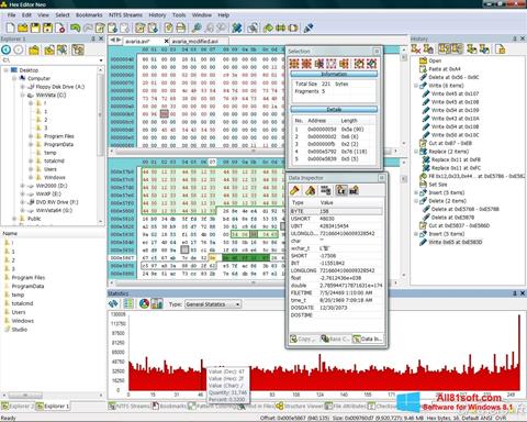 Skärmdump Hex Editor Neo för Windows 8.1