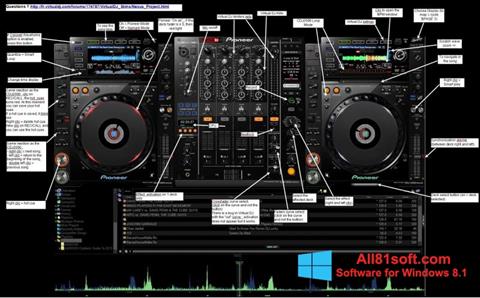 Skärmdump Virtual DJ för Windows 8.1
