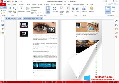 Skärmdump Soda PDF för Windows 8.1