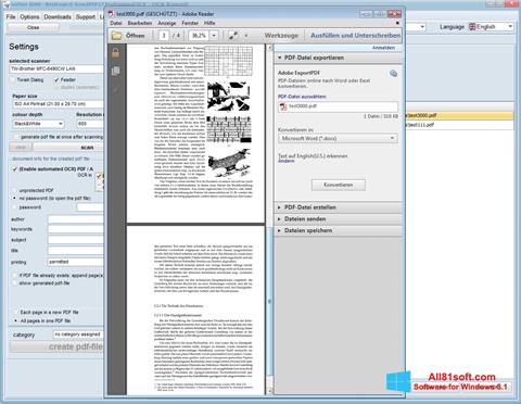 Skärmdump Scan2PDF för Windows 8.1