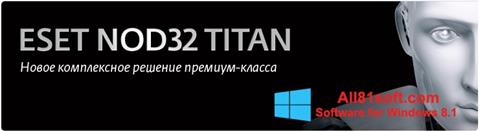 Skärmdump ESET NOD32 Titan för Windows 8.1