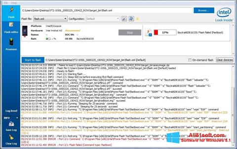 Skärmdump FlashBoot för Windows 8.1