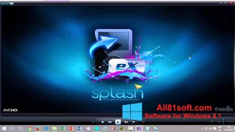 Skärmdump Splash PRO EX för Windows 8.1