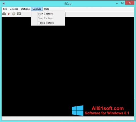 Skärmdump ECap för Windows 8.1