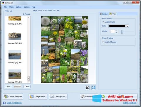 Skärmdump CollageIt för Windows 8.1