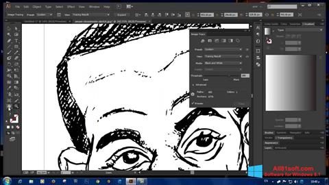 Skärmdump Adobe Illustrator CC för Windows 8.1