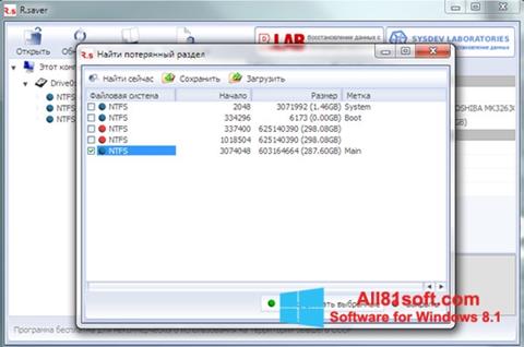 Skärmdump R.saver för Windows 8.1