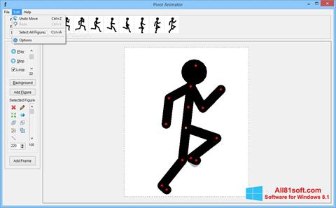 Skärmdump Pivot Animator för Windows 8.1