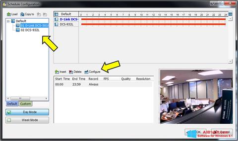 Skärmdump D-ViewCam för Windows 8.1