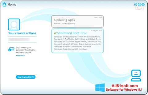 Skärmdump Soluto för Windows 8.1
