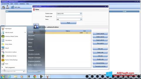 Skärmdump MyHotspot för Windows 8.1