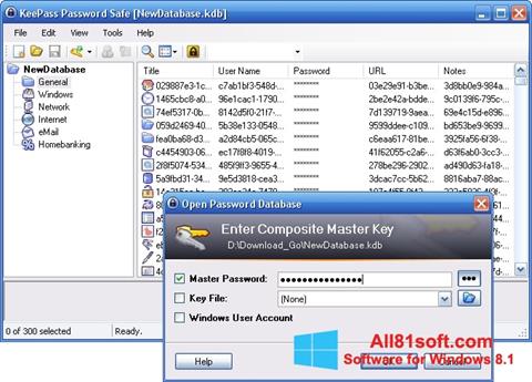 Skärmdump KeePass för Windows 8.1