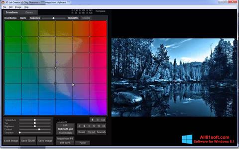 Skärmdump 3D LUT Creator för Windows 8.1