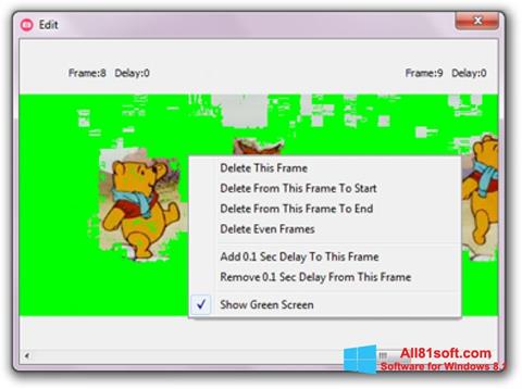 Skärmdump GifCam för Windows 8.1
