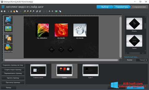 Skärmdump Ashampoo Burning Studio för Windows 8.1