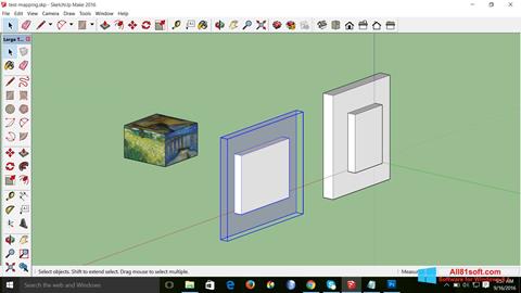 Skärmdump SketchUp Make för Windows 8.1